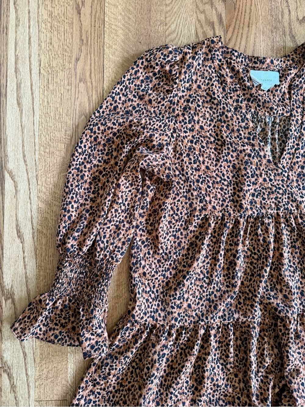 Tuckernuck Pomander Place Kenzo Leopard Dress  Size L - Picture 11 of 15